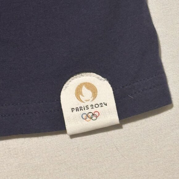 Paris 2024 Olympics Blue T-shirt THE PHRYGE - Men's Size Medium Official - Picture 3 of 9